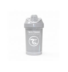 Поильник Twistshake Crawler cup, цвет: серый