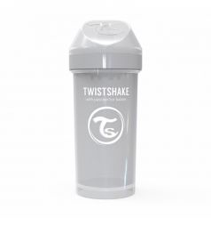Поильник Twistshake Kid cup, цвет: серый