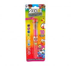 Ручка шариковая Scentos ароматизированная 10 цв.