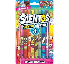 Ручки гелевые Scentos ароматизированные 8 шт.