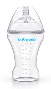 Бутылочка антиколиковая BabyOno Natural Nursing, 260мл