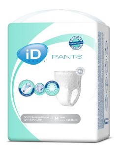 Подгузники-трусы для взрослых iD Pants Basic M, 10шт.