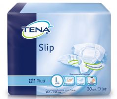 Подгузники для взрослых TENA Slip Plus L, 30шт.