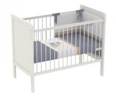 Кроватка детская Polini Simple 220, белая