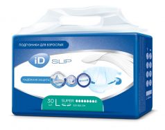 Подгузники для взрослых iD Slip L, 30шт.