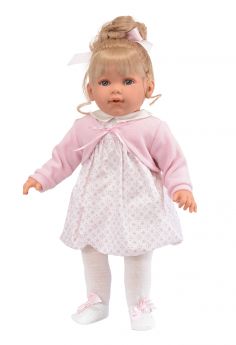 Кукла Antonio Juan "Зои" в розовом, 55см