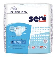 Подгузники для взрослых Super Seni Large, 10шт.