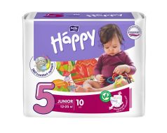 Подгузники Bella Baby Happy Junior (12-25кг), 10шт.