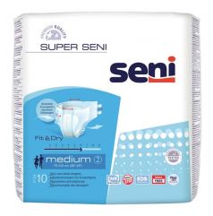 Подгузники для взрослых Super Seni Medium, 10шт.