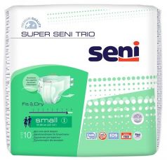 Подгузники Super Seni Trio Air Small, 1 размер, 55-80см, 10шт.