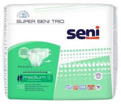 Подгузники Super Seni Trio Air Medium, 2 размер, 75-110см, 10шт.