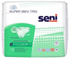 Подгузники Super Seni Trio Air Extra Large, 4 размер, 130-170см, 10шт.