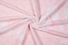Одеяло байковое Sweet Baby Nuvola, розовое, 100х140см