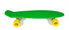 Скейтборд EcoBalance, зелено-желтый