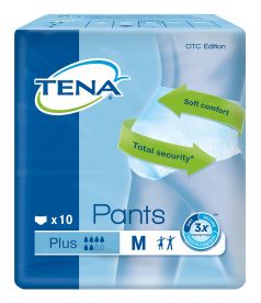 Трусы-подгузники TENA Pants Plus M, 10шт.