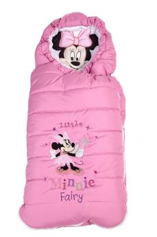 Конверт утепленный Polini kids Disney baby "Минни Маус Фея", розовый