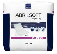 Пеленки Abena Abri-Soft Superdry одноразовые для взрослых, 60х90см, 30шт.