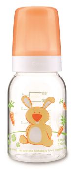 Бутылочка Canpol babies "Животные" с силиконовой соской, 120мл (в ассорт.)