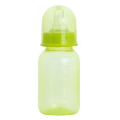 Бутылочка ПоМа, соска силикон. медленный поток, зеленая, 125мл