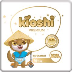 Трусики Кioshi Premium XXL (16+ кг), 34шт.