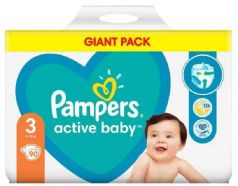 Подгузники Pampers Active Baby-Dry GP S3, 6-10кг, 90шт.