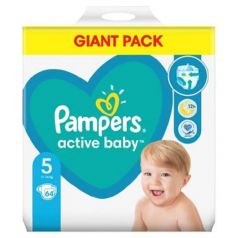 Подгузники Pampers Active Baby-Dry GP S5, 11-16кг, 64шт.