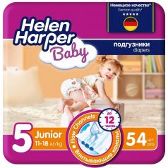 Подгузники Helen Harper Baby Junior, 11-18кг, 54шт.