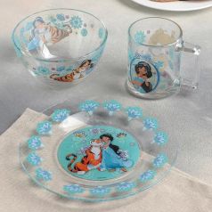 Набор посуды детский «Жасмин», 3 предмета: кружка 250мл, салатник d=12,7см, тарелка d=19,6см