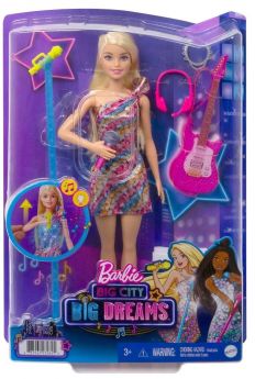 Кукла Barbie Big City. Big Dreams "Первая солистка"