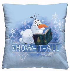 Подушка-думка Нордтекс Disney "Olaf snow", 40х40см