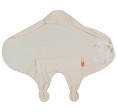 Конверт-одеяло флисовый БыстрОдежка (спальный конверт) от Чудо-Чадо "Эльф", молочный