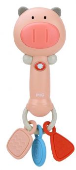 Развивающая игрушка-погремушка Pituso "Пиги", 23,5х8,5х5,5см