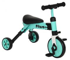 Велосипед трехколесный Pituso "Букашка", 2в1 (цвета в ассорт.)