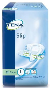 Подгузники для взрослых TENA Slip Super L, 10шт.